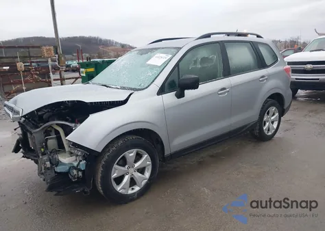 2015 Subaru Forester 2.5I z USA, uszkodzony, nr VIN JF2SJABC6FH547076